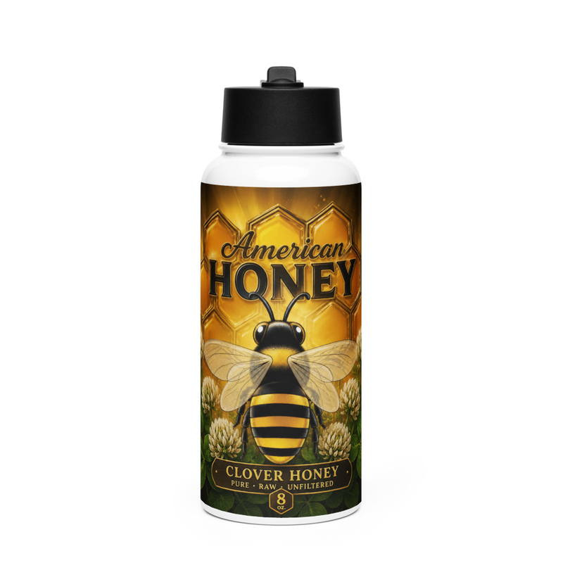 American Honey Straw Bottle