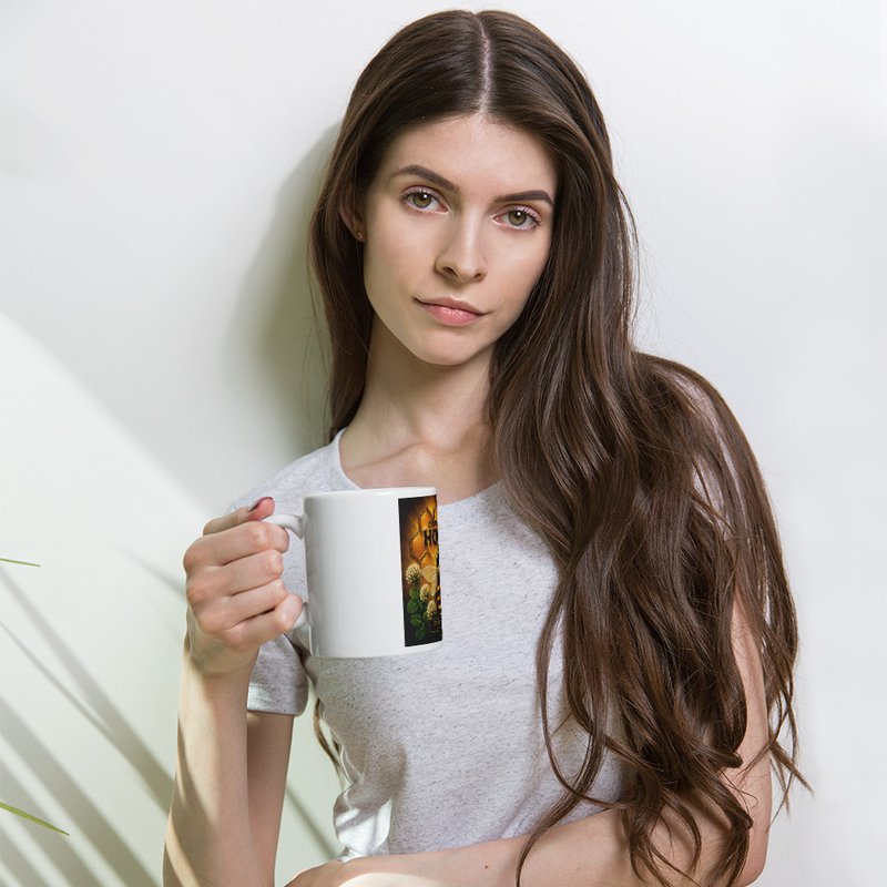 American Honey White Mug
